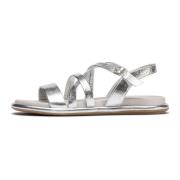 Wonders Sandalias Izora Plata, Color: Metalizados Gray, Dam