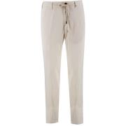 Myths Slim Fit Dragsko Byxor White, Herr