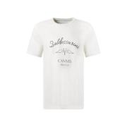 Baldessarini Tarini T-shirt i trendig stil White, Herr