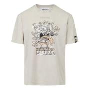 Iceberg Dammtäckt regular-fit jersey T-shirt med SpongeBob-tryck Beige...