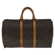 Louis Vuitton Vintage Pre-owned Canvas resvskor Brown, Unisex