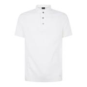 Emporio Armani Jacquard Polo Skjortor Kollektion White, Herr