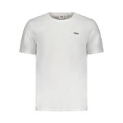 Fila Klassisk Logo Print T-shirt White, Herr