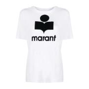 Isabel Marant Étoile Zewel-Gb T-Shirt White, Dam