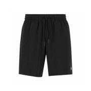 New Balance Bomullsshorts av hög kvalitet Modern passform Black, Herr