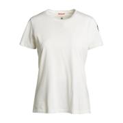 Parajumpers Off White Basic T-shirt White, Dam