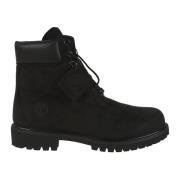 Timberland Svart Mocka Läder Snygg Jacka Black, Herr