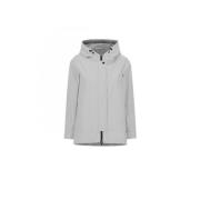 Herno Polyester parka och pufferjackor White, Dam