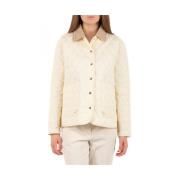 Fay Stilren Blouson Jacka Beige, Dam