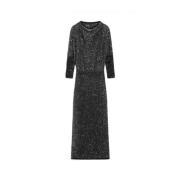 Max Mara Polyester Klänningar Gray, Dam