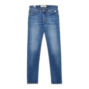 Roy Roger's Denim Byxor Mjuk Elastisk Naked Blue, Herr