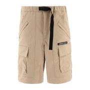 AMBUSH Beige Bermuda Shorts i Bomull Beige, Herr