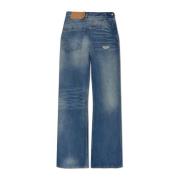 MM6 Maison Margiela Vida byxor Blue, Dam