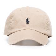 Polo Ralph Lauren Broderad Pony Beige Bomullshatt Beige, Herr