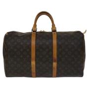 Louis Vuitton Vintage Pre-owned Canvas resvskor Brown, Dam