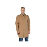 Aquascutum Quiltad Trenchcoat med PrimaLoft Beige, Herr