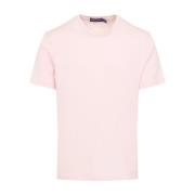 Ralph Lauren Herrkläder T-shirts Polos Rosa Lila Ss25 Pink, Herr