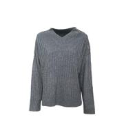 Beatrice .b Sweatshirts & Hoodies med sidoficka Gray, Dam