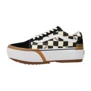 Vans Stacked Old Skool Sneakers Beige, Dam