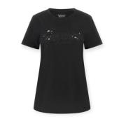 Guess Bomull T-shirt Black, Dam