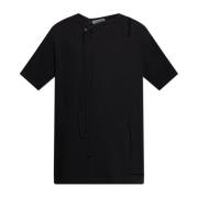 Y-3 T-shirt med slits Black, Herr