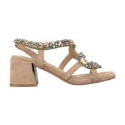 ALMA EN PENA Ormklack sandal Beige, Dam