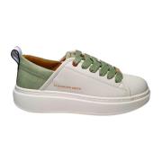 Alexander Smith Pelle Sneaker White, Dam