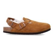 Birkenstock Mysiga Shearling Stängda Skor Aw24 Brown, Herr