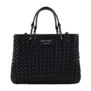 Emporio Armani Svart Stilren Klocka Black, Dam