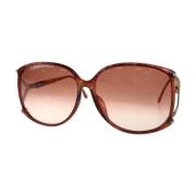 Dior Vintage Pre-owned Plast solglasgon Red, Dam