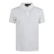 Ralph Lauren Polo Shirt White, Herr