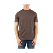 Emporio Armani Stilig T-shirt för män Brown, Herr