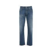 Cycle Blå Regular Straight Fit Jeans Aw24 Blue, Herr