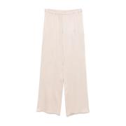 Antonelli Firenze Blush Pink Elastisk Midjabyxor Pink, Dam