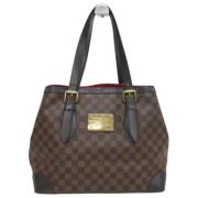 Louis Vuitton Vintage Pre-owned Canvas louis-vuitton-vskor Brown, Dam