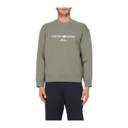 Emporio Armani Grön Sweater Kollektion Green, Herr