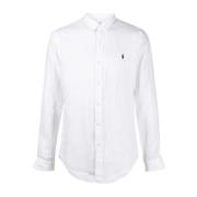 Ralph Lauren Herrkläder Skjortor Vit Aw24 White, Herr