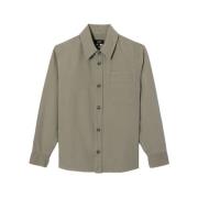 A.P.C. Broderad Basile Overshirt Green, Herr