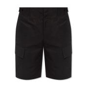 Jil Sander Svarta Cargo Shorts för Män Black, Herr