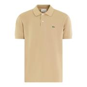 Lacoste Herr Bästa Pikétröja Beige, Herr