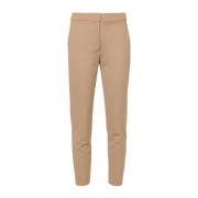 Max Mara Brun Slimmad Kortbyxor Brown, Dam