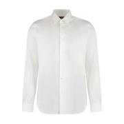 Gucci Vit Poplin Skjorta för Män White, Herr