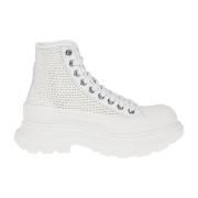 Alexander McQueen Vita High-Top Sneakers White, Dam