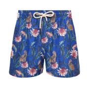 Peninsula Medelhavsstil Badshorts Blue, Herr