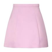 Blumarine Rosa Couture Sydd Mini Kjol Pink, Dam