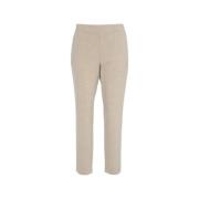 Ottod'Ame Elegant Beige Chino Byxor Ss25 Beige, Dam