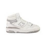 New Balance Högtopp lädersneakers White, Dam