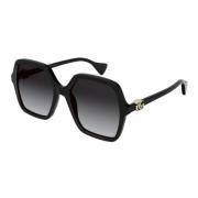 Gucci Stiliga Solglasögon Black, Unisex