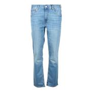 Tommy Hilfiger Straight Fit Jeans med dragkedja Blue, Herr