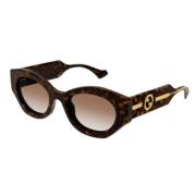 Gucci Stiliga solglasögon för modemedvetna individer Black, Unisex